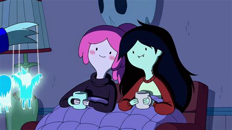 adventure time bubble gum|marceline and princess bubblegum girlfriends.